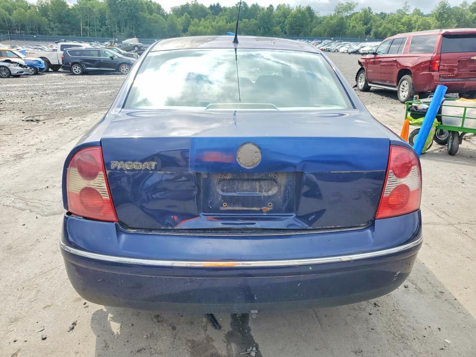 2003 Volkswagen Passat VIN WVWPD63B03P055434 COPART salvage auction — FRONT END, Pa - Certificate Of Salvage, sold $2 on 2026-07-29 (photo 6)