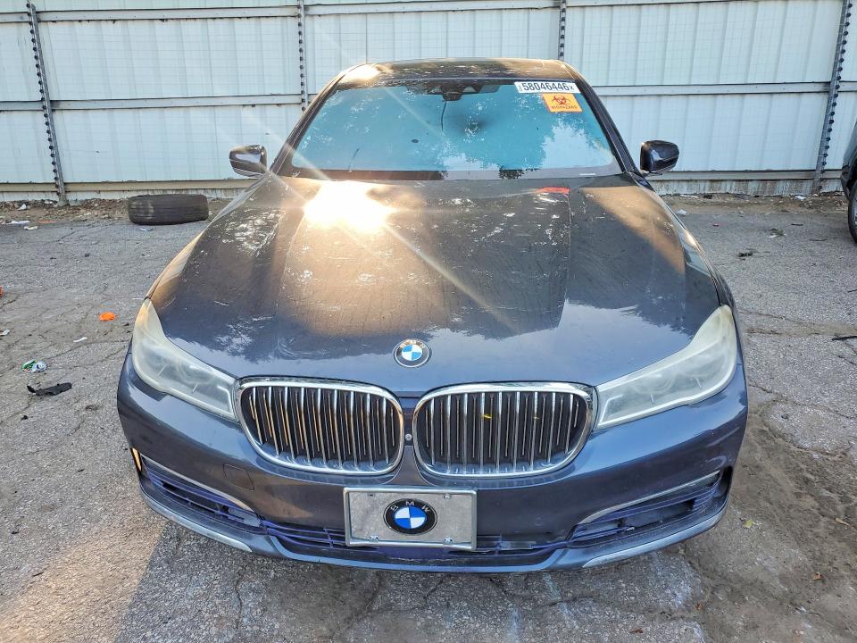 2016 BMW 7er VIN WBA7F0C51GGL99651 COPART salvage auction — SIDE, TX - CERTIFICATE OF TITLE, sold $1,500 on 2026-08-14 (photo 5)