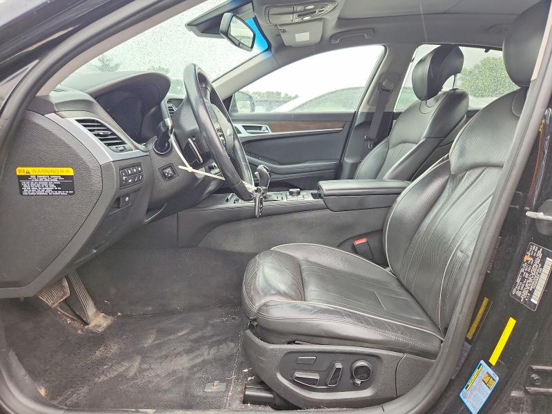2015 Hyundai Genesis VIN KMHGN4JE5FU036149 COPART salvage auction — FRONT END, Wv - Certificate Of Title, sold $1,250 on 2026-07-07 (photo 7)