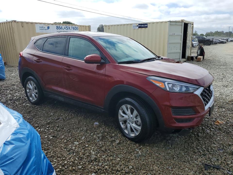 2020 Hyundai Tucson VIN KM8J2CA41LU087286 COPART salvage auction — FRONT END, CA - NON-REPAIRABLE VEHICLE CERT, sold $2,550 on 2026-07-15 (photo 4)