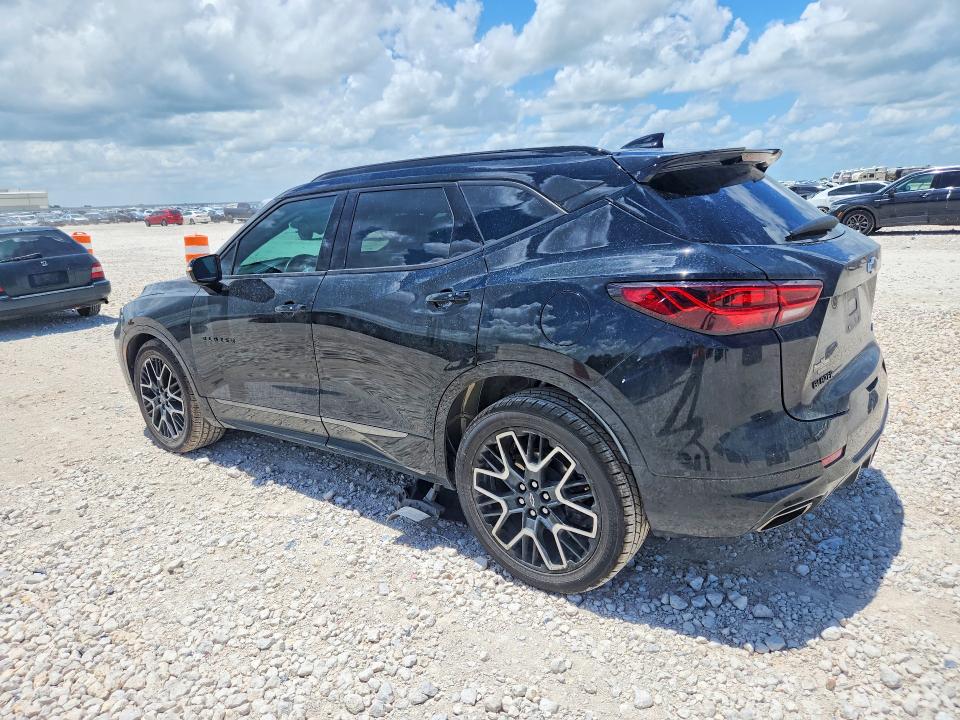 2023 Chevrolet Blazer VIN 3GNKBERSXPS213326 COPART salvage auction — FRONT END, Tx - Salvage Vehicle Title, sold $6,300 on 2026-07-30 (photo 2)