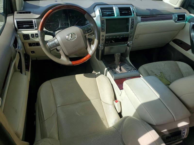2010 Lexus Gx 460 VIN JTJBM7FXXA5011986 COPART salvage auction — FRONT END, Ga - Certificate Of Title, sold $7,400 on 2026-07-27 (photo 8)
