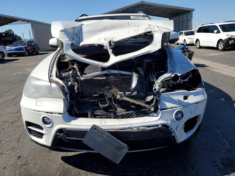 2012 BMW VIN 5UXZV4C58CL754398 COPART salvage auction — FRONT END, Ca - Salvage Certificate, sold $450 on 2026-07-13 (photo 5)