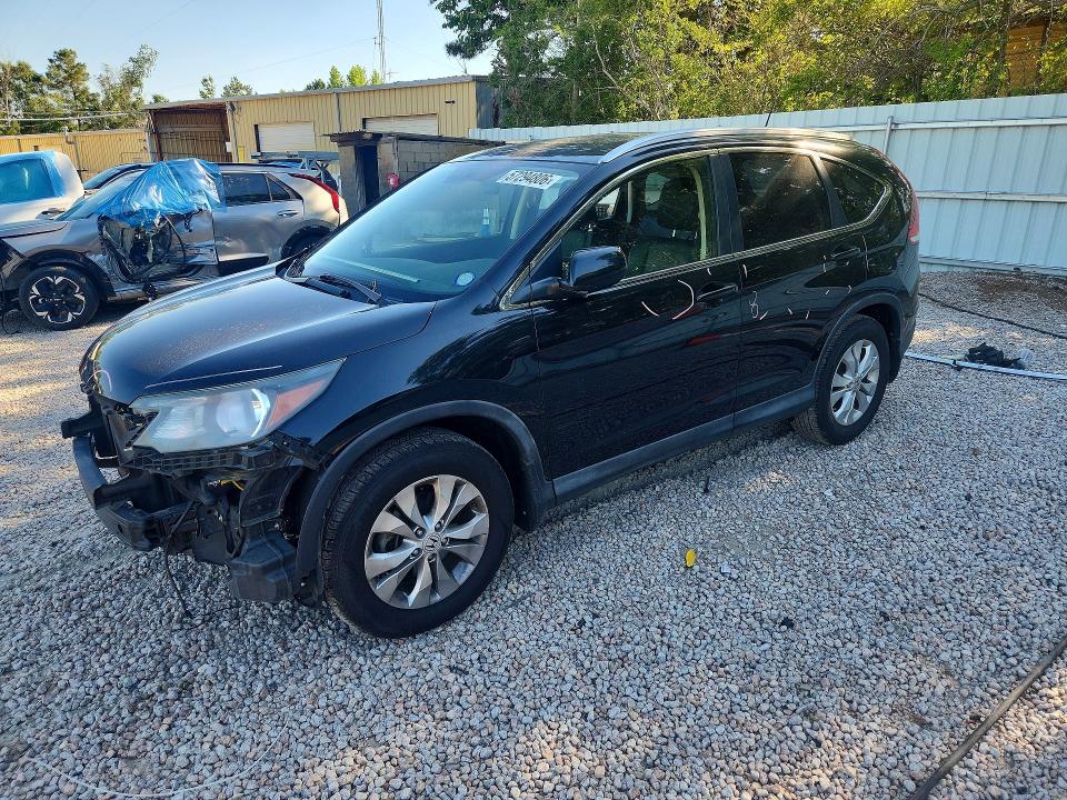 2012 Honda Cr-v VIN JHLRM3H77CC008956 COPART salvage auction — FRONT END, Nc - Salvage Certificate Of Title, sold $1,000 on 2026-07-24 (photo 1)