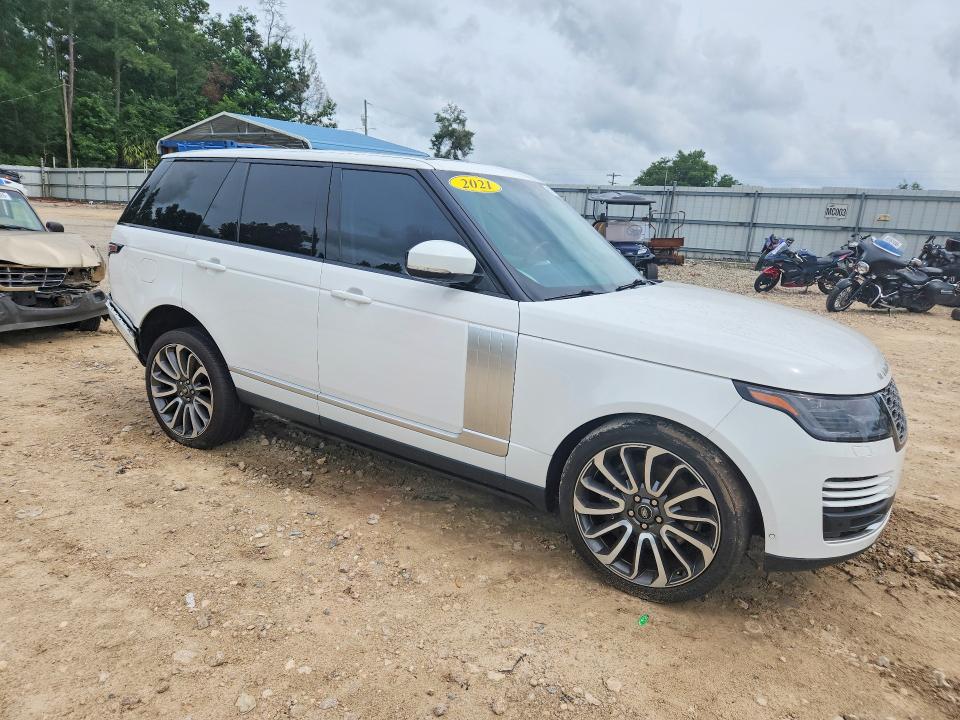 2021 Land rover RANGE ROVER VIN SALGS2SE4MA453740 COPART salvage auction — SIDE, Mi - Cert Of Title-Rebuilt Salvage, sold $18,700 on 2026-07-31 (photo 4)