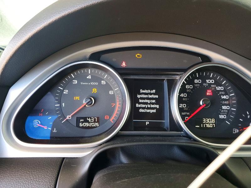 2015 Audi Q7 VIN WA1DGAFE7FD003348 COPART salvage auction — MINOR DENT/SCRATCHES, AZ - CERTIFICATE OF TITLE, sold $2,500 on 2026-07-21 (photo 9)
