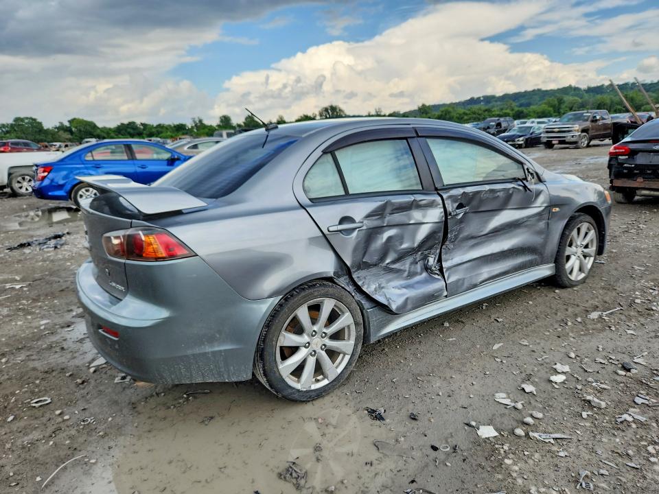 2014 Mitsubishi Lancer VIN JA32U8FW2EU013547 COPART salvage auction — SIDE, Il - Salvage Certificate, sold $1,300 on 2026-07-15 (photo 3)