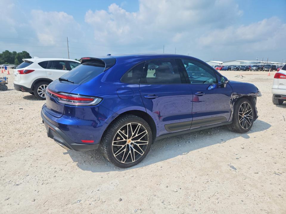 2024 Porsche Macan VIN WP1AA2A50RLB12346 COPART salvage auction — FRONT END, Tx - Salvage Vehicle Title, sold $30,750 on 2026-07-23 (photo 3)