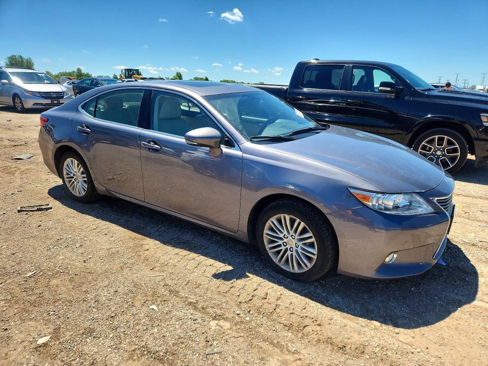 2013 Lexus ES VIN JTHBK1GGXD2043894 COPART salvage auction — HAIL, Il - Salvage Certificate, sold $3,150 on 2026-07-14 (photo 4)