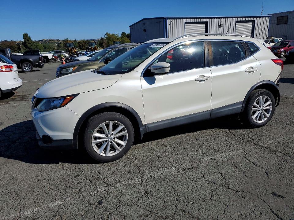2017 Nissan Rogue VIN JN1BJ1CP6HW006692 COPART salvage auction — REAR END, Ca - Salvage Certificate, sold $1,900 on 2026-07-06 (photo 1)