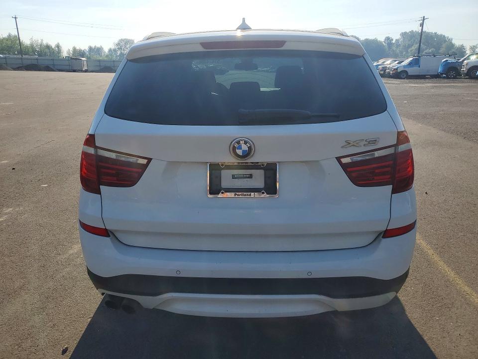 2017 BMW VIN 5UXWX9C56H0T08446 COPART salvage auction — FRONT END, Mt - Certificate Of Title, sold $100 on 2026-07-29 (photo 6)