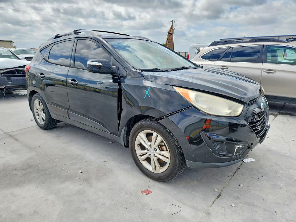 2012 Hyundai Tucson VIN KM8JU3AC6CU360739 COPART salvage auction — FRONT END, Tx - Salvage Vehicle Title, sold $1,450 on 2026-07-10 (photo 4)