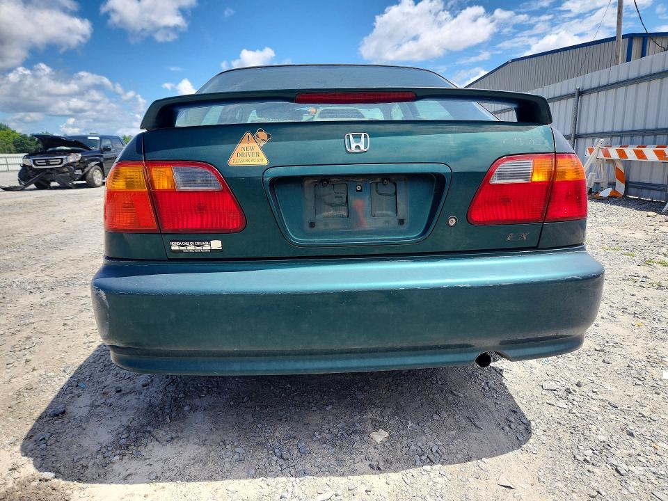 2000 Honda Civic VIN 1HGEJ8643YL067487 COPART salvage auction — FRONT END, Nc - Salvage Certificate Of Title, sold $175 on 2026-07-29 (photo 6)