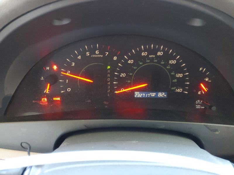 2007 Toyota Camry VIN JTNBE46K173004833 COPART salvage auction — FRONT END, CA - SALVAGE CERTIFICATE, sold $425 on 2026-07-21 (photo 9)