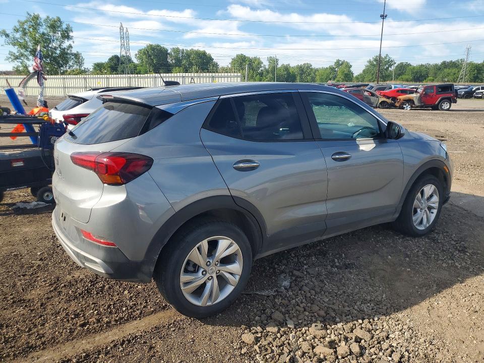 2025 Buick Encore VIN KL4AMCSLXSB032716 COPART salvage auction — FRONT END, Mi - Scrap Certificate Of Title, sold $7,100 on 2026-09-04 (photo 3)
