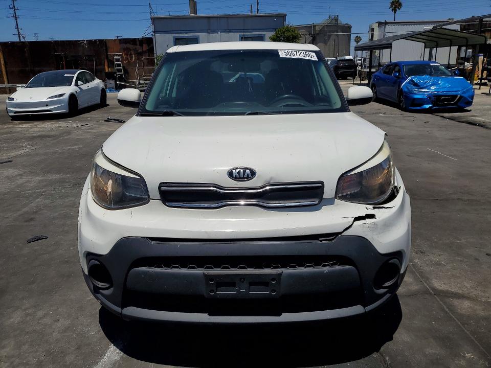 2018 Kia VIN KNDJN2A22J7522316 COPART salvage auction — FRONT END, Ca - Salvage Certificate, sold $200 on 2026-07-22 (photo 5)