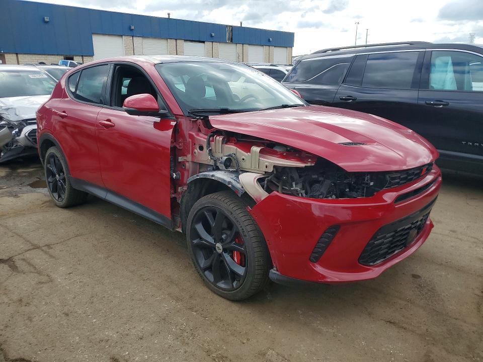 2023 Dodge Hornet VIN ZACNDFBN5P3A04529 COPART salvage auction — FRONT END, Mi - Certificate Of Title, sold $6,100 on 2026-07-09 (photo 4)