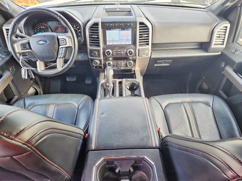 2019 Ford F-150 VIN 1FTEW1E49KFC19223 COPART salvage auction — FRONT END, Tx - Salvage Vehicle Title, sold $11,300 on 2026-07-30 (photo 8)