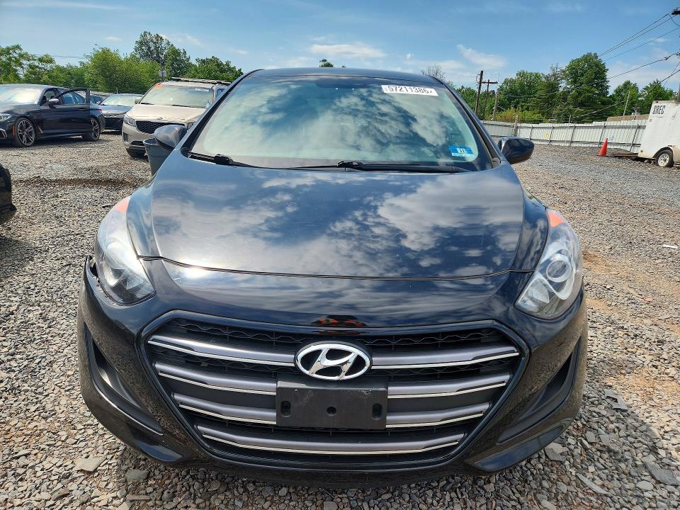 2016 Hyundai Elantra VIN KMHD35LH9GU281253 COPART salvage auction — FRONT END, Nj - Cert Of Title-Salvage, sold $1,300 on 2026-07-17 (photo 5)