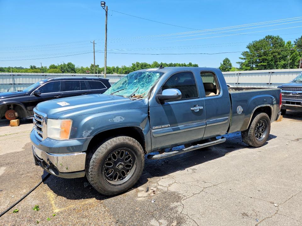 2010 Gmc SIERRA VIN 1GTSCVE09AZ271044 COPART salvage auction — FRONT END, Al - Cert Of Title-Salvage Title, sold $1,100 on 2026-07-09 (photo 1)