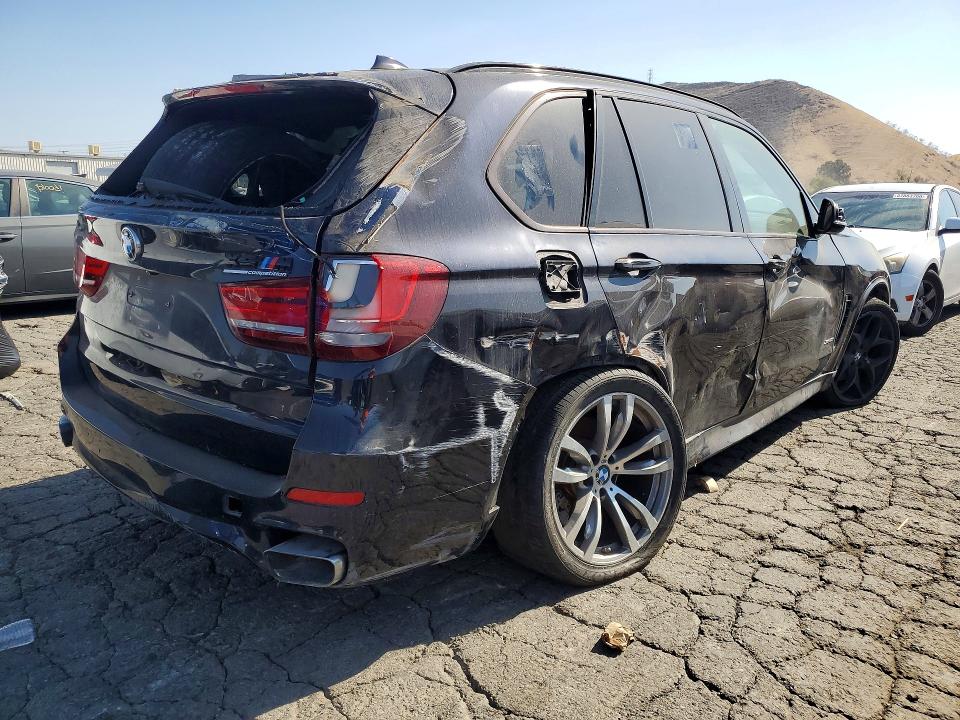 2015 BMW X5 VIN 5UXKR6C59F0J74939 COPART salvage auction — REAR END, Ca - Dis/Dlr/Exp Only Clean Title (P), sold $3,700 on 2026-07-30 (photo 3)