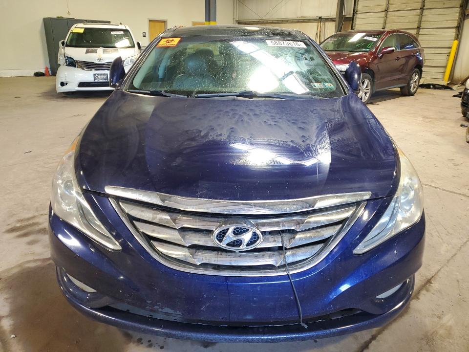 2012 Hyundai VIN 5NPEC4AB8CH459580 COPART salvage auction — REAR END, Pa - Certificate Of Salvage, sold $525 on 2026-07-13 (photo 5)