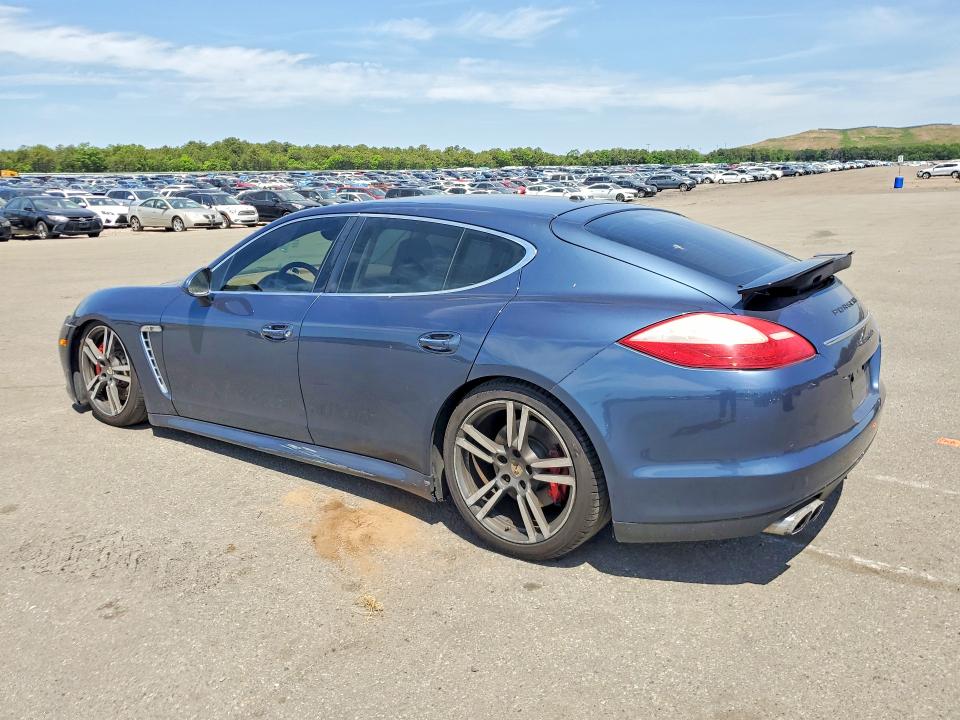 2011 Porsche Panamera VIN WP0AC2A73BL090815 COPART salvage auction — UNDERCARRIAGE, NY - MV-907A SALVAGE CERTIFICATE, sold $6,400 on 2026-07-20 (photo 2)