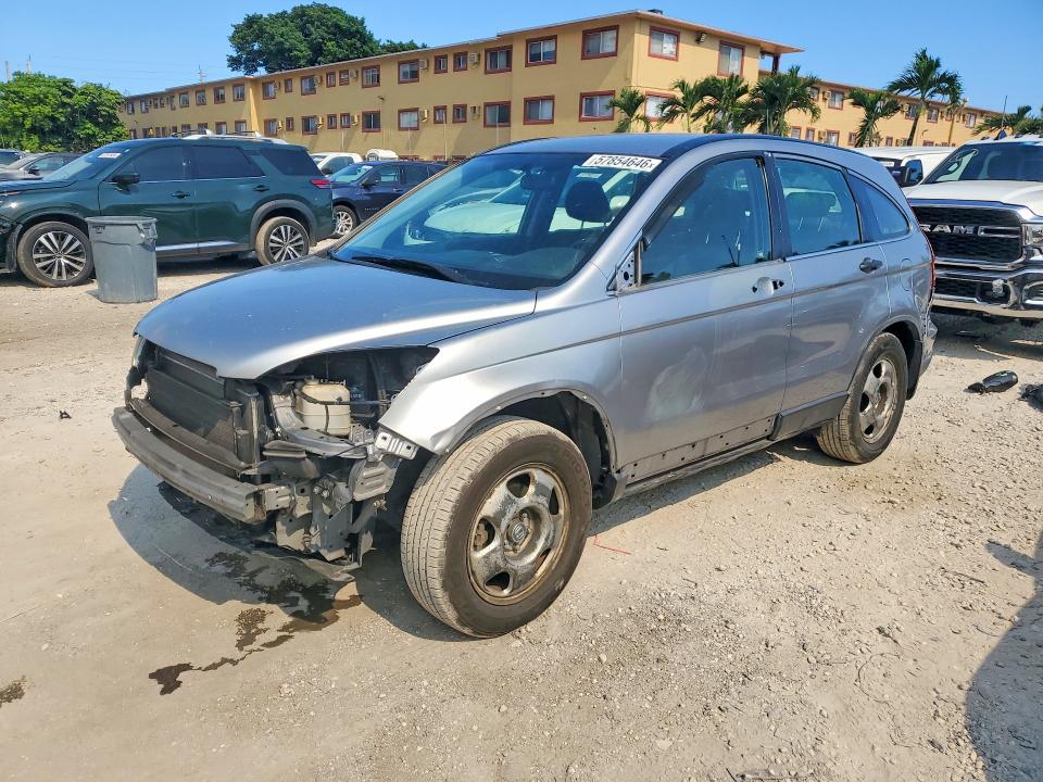 2007 Honda Cr-v VIN JHLRE38357C028252 COPART salvage auction — FRONT END, FL - CERT OF TITLE SLVG REBUILDABLE, sold $1,450 on 2026-07-14 (photo 1)