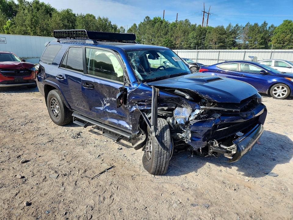 2021 Toyota 4runner VIN JTEHU5JR9M5854328 COPART salvage auction — FRONT END, Va - Cert Of Title - Salvage, sold $7,300 on 2026-07-20 (photo 4)