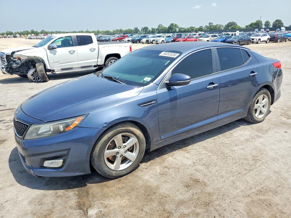 2015 Kia Optima VIN KNAGM4A78F5547855 COPART salvage auction — MINOR DENT/SCRATCHES, Mo - Certificate Of Title, sold $1,450 on 2026-07-06 (photo 1)