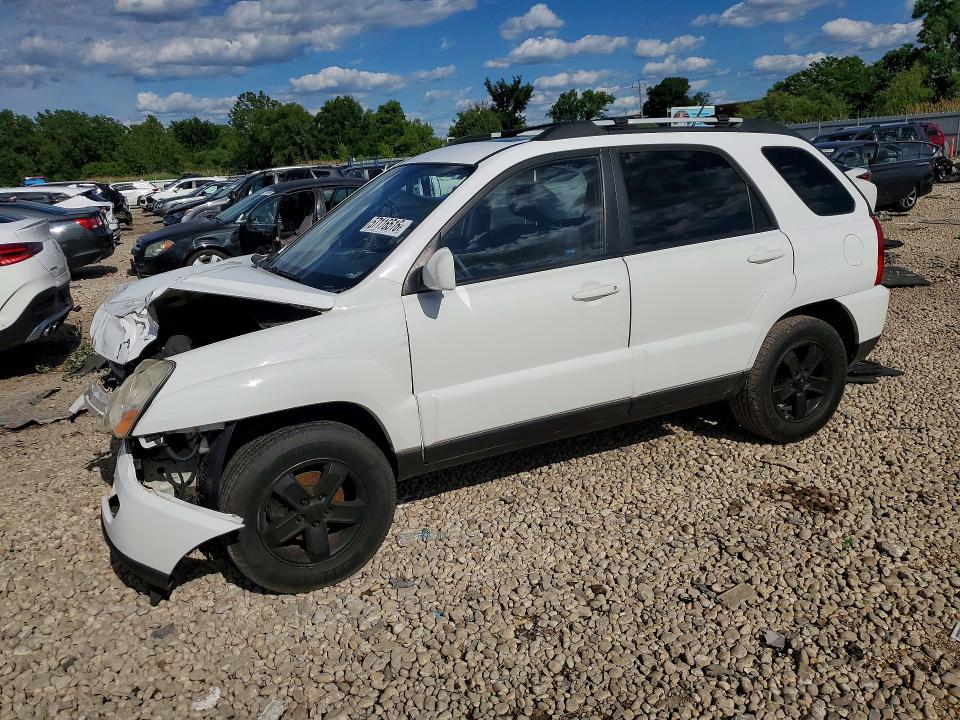2009 Kia Sportage VIN KNDJF723997556962 COPART salvage auction — FRONT END, Il - Salvage Certificate, sold $475 on 2026-07-22 (photo 1)