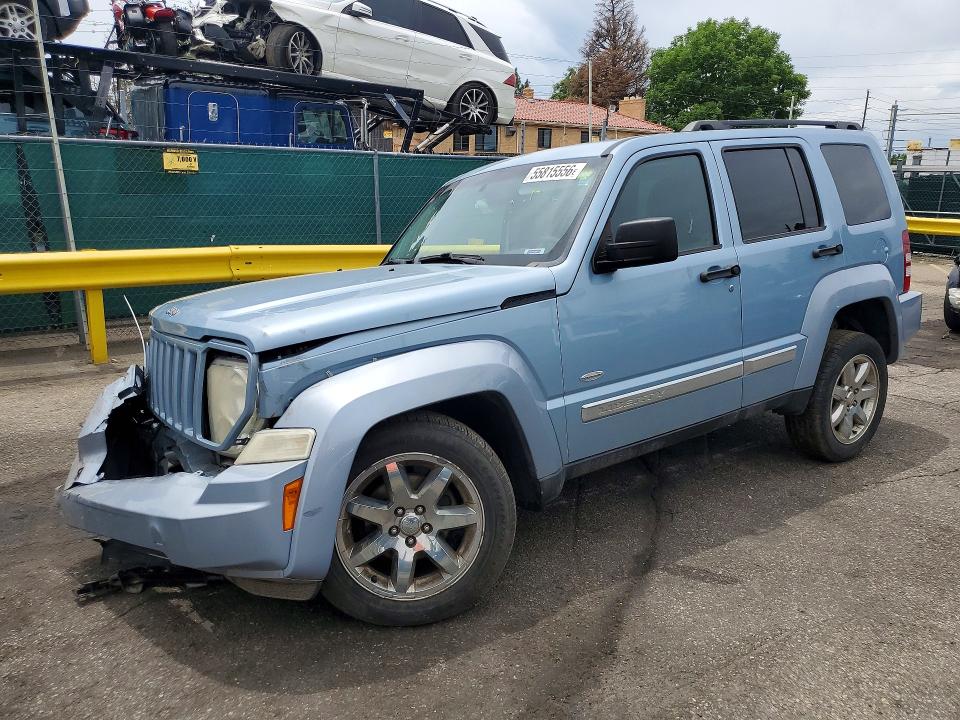 2012 Jeep Liberty (north america) VIN 1C4PJMAKXCW197800 COPART salvage auction — FRONT END, Co - Public - Salvage Title, sold $1,000 on 2026-07-09 (photo 1)