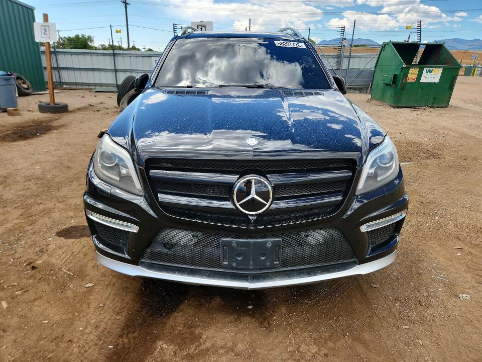 2015 Mercedes-benz Gl-klasse amg VIN 4JGDF7EE1FA541957 COPART salvage auction — MINOR DENT/SCRATCHES, Co - Certificate Of Title (P), sold $11,400 on 2026-07-16 (photo 5)