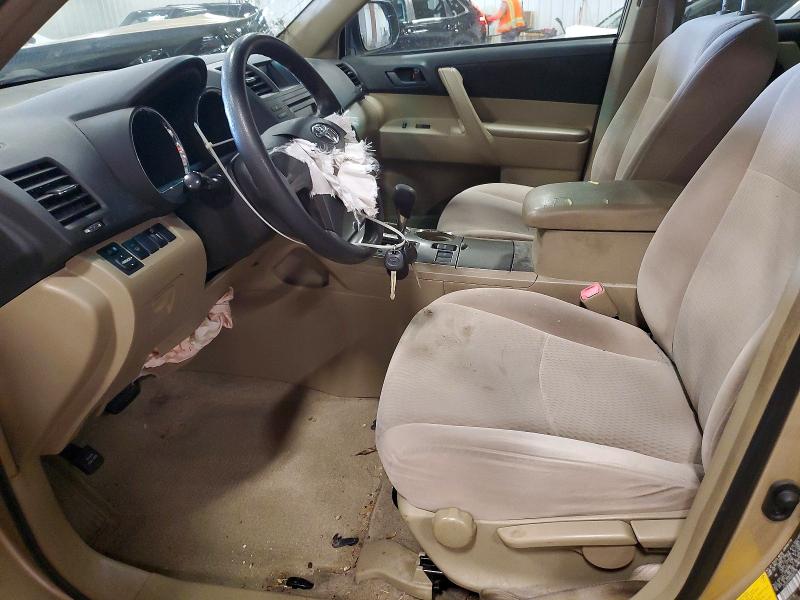 2008 Toyota Highlander VIN JTEDS41A982026778 COPART salvage auction — FRONT END, Mi - Certificate Of Title, sold $1,350 on 2026-07-06 (photo 7)