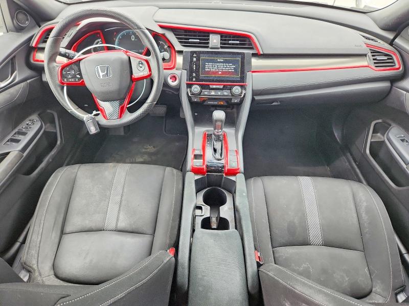 2017 Honda Civic VIN SHHFK7H55HU217844 COPART salvage auction — HAIL, Ok - Cert Of Title-Salvage, sold $5,300 on 2026-07-22 (photo 8)