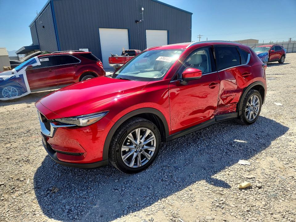 2021 Mazda VIN JM3KFBDM9M1458420 COPART salvage auction — SIDE, Ut - Salvage Certificate, sold $9,200 on 2026-07-31 (photo 1)