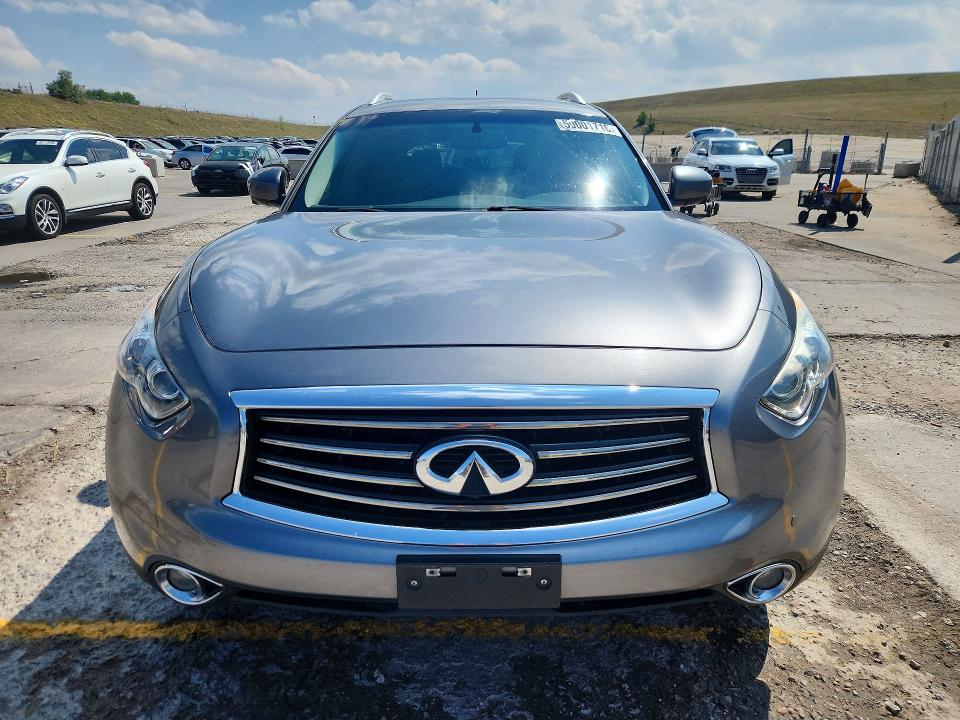2014 Infiniti VIN JN8CS1MW9EM411946 COPART salvage auction — REAR END, Co - Salvage Title, sold $3,100 on 2026-07-22 (photo 5)