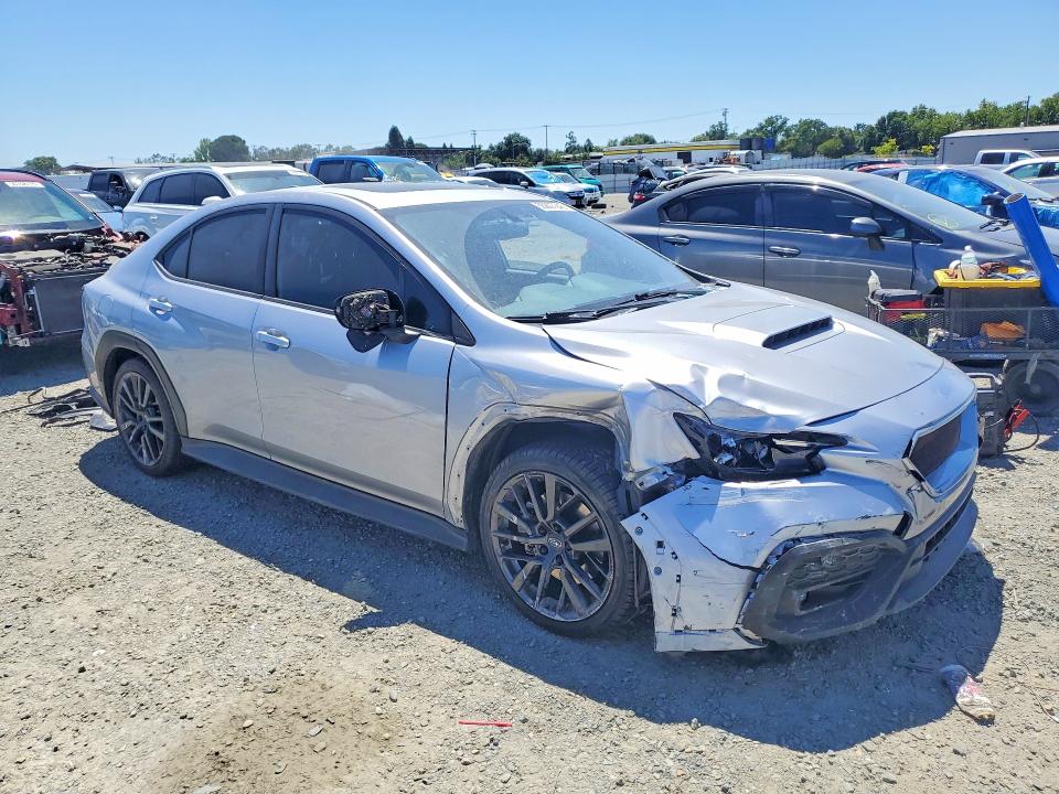 2022 Subaru Wrx VIN JF1VBAF67N9025844 COPART salvage auction — FRONT END, Ca - Salvage Certificate, sold $20 on 2026-07-21 (photo 4)