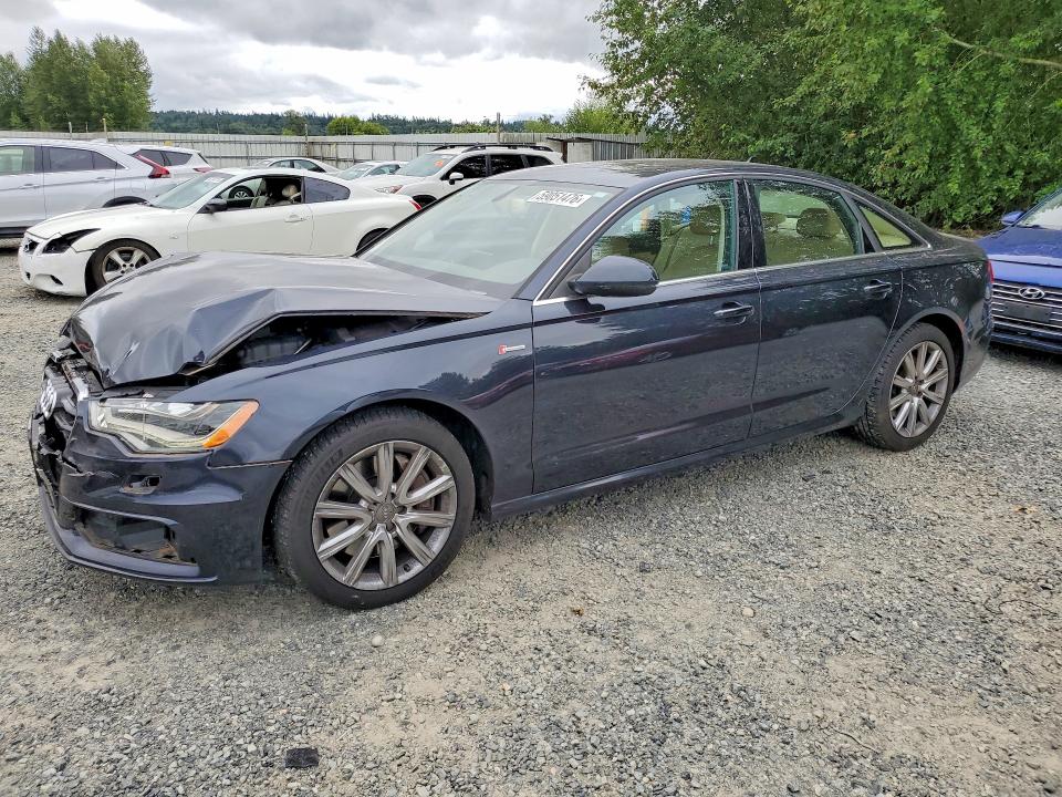 2013 Audi A6 VIN WAUHGAFC9DN151141 COPART salvage auction — FRONT END, Wa - Bill Of Sale, sold $60 on 2026-07-27 (photo 1)