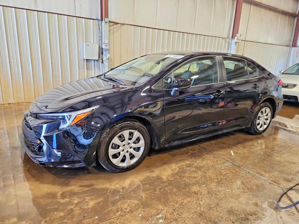 2026 Toyota Corolla VIN JTDBCMFE3T3130125 COPART salvage auction — SIDE, Pa - Certificate Of Salvage, sold $7,100 on 2026-07-07 (photo 1)