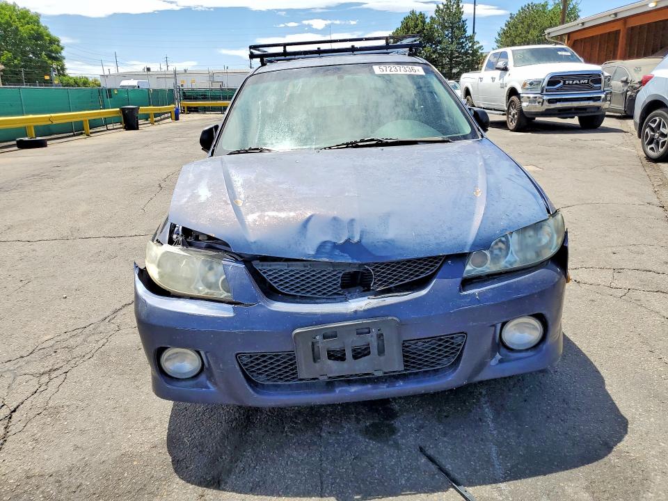 2003 Mazda Protege VIN JM1BJ245631157845 COPART salvage auction — FRONT END, Co - Public - Salvage Title, sold $250 on 2026-07-16 (photo 5)