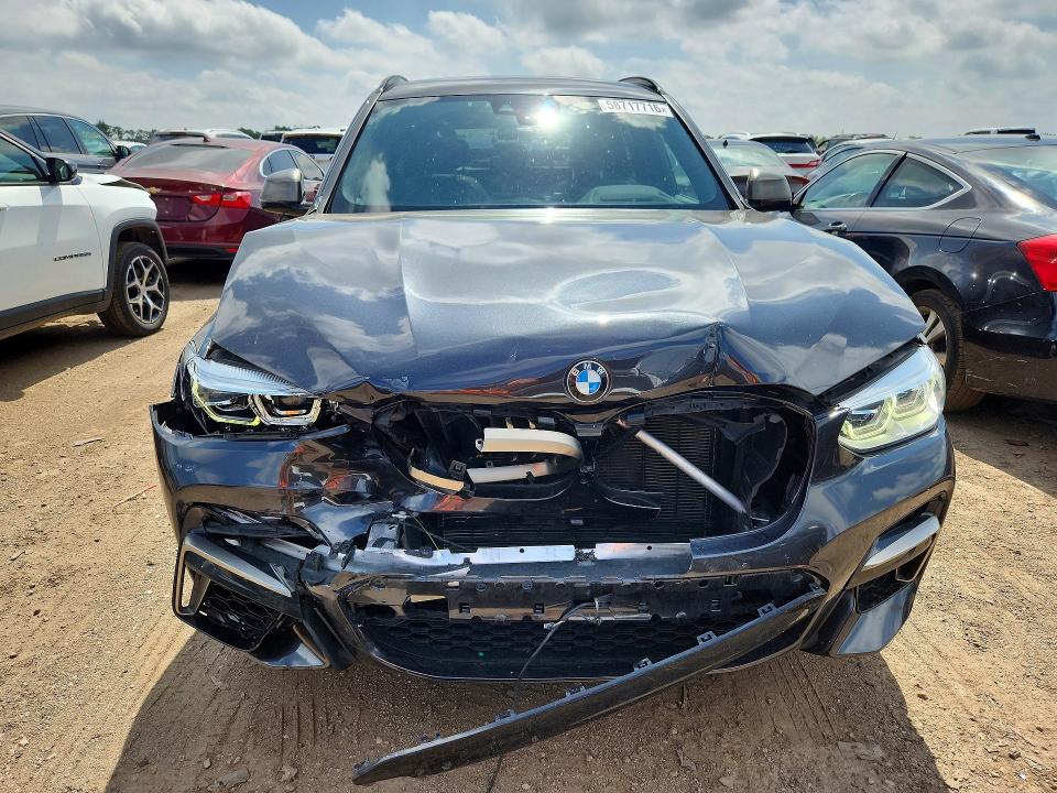2019 BMW X3 VIN 5UXTS3C58KLR72638 COPART salvage auction — FRONT END, IL - SALVAGE CERTIFICATE, sold $11,100 on 2026-07-30 (photo 5)