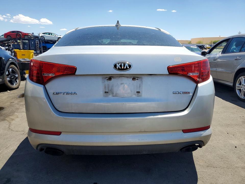 2013 Kia VIN 5XXGN4A7XDG166243 COPART salvage auction — FRONT END, UT - CERTIFICATE OF TITLE, sold $1,200 on 2026-07-28 (photo 6)