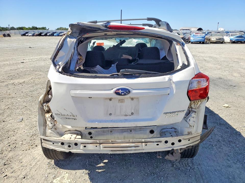 2017 Subaru Crosstrek VIN JF2GPABC9HH251430 COPART salvage auction — ROLLOVER, CA - NON-REPAIRABLE VEHICLE CERT, sold $175 on 2026-07-16 (photo 6)