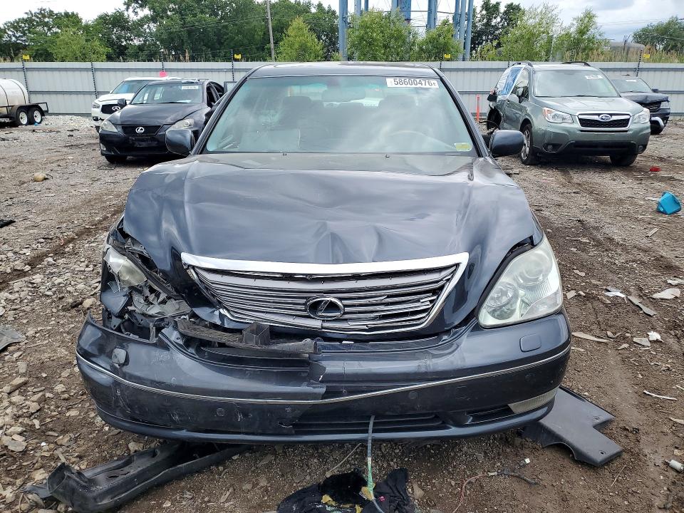 2005 Lexus Ls VIN JTHBN36F955008808 COPART salvage auction — FRONT END, IL - SALVAGE CERTIFICATE, sold $400 on 2026-07-31 (photo 5)