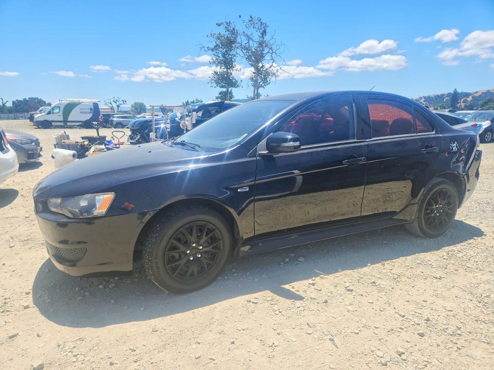 2015 Mitsubishi Lancer VIN JA32U2FU8FU003621 COPART salvage auction — REAR END, Ca - Salvage Certificate, sold $725 on 2026-07-07 (photo 1)