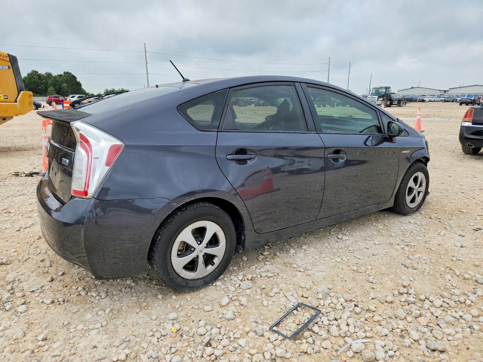 2012 Toyota Prius VIN JTDKN3DUXC1559059 COPART salvage auction — FRONT END, TX - SALVAGE VEHICLE TITLE, sold $600 on 2026-07-23 (photo 3)