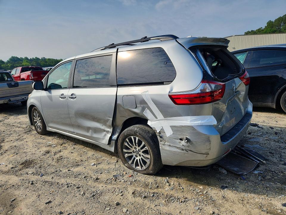 2020 Toyota Sienna VIN 5TDYZ3DC5LS050070 COPART salvage auction — REAR END, MD - CERT OF SALVAGE > 75% DAMAGE, sold $6,500 on 2026-07-28 (photo 2)