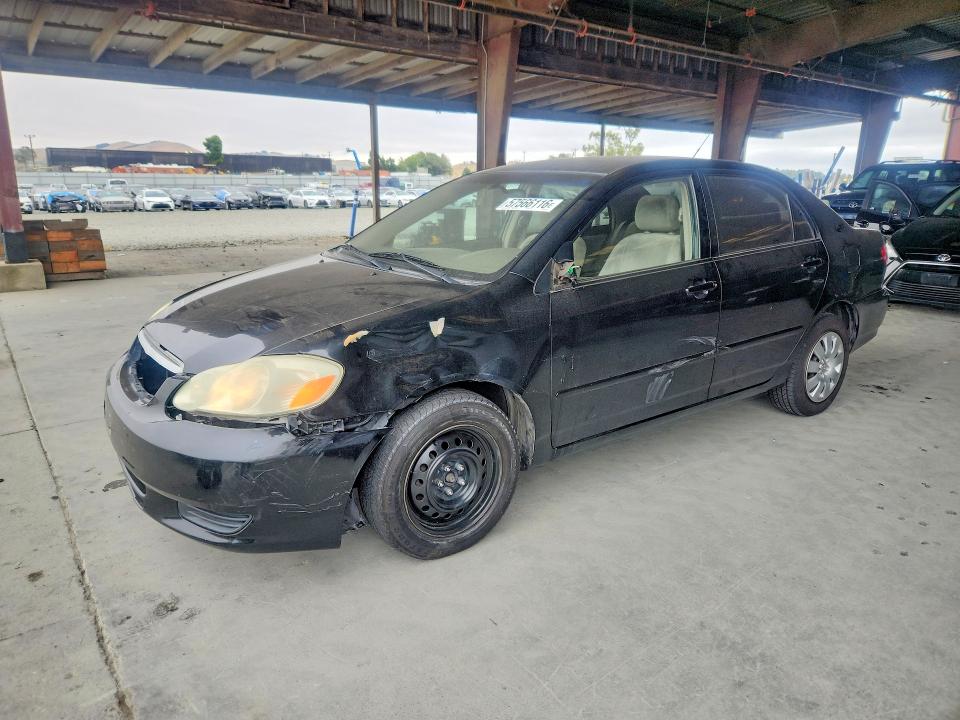 2003 Toyota Corolla VIN JTDBR32E630036062 COPART salvage auction — FRONT END, Ca - Salvage Certificate, sold $400 on 2026-07-09 (photo 1)