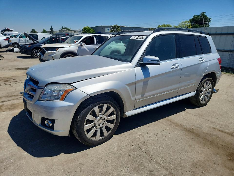 2010 Mercedes-benz Glk-class VIN WDCGG5GB5AF437726 COPART salvage auction — FRONT END, Ca - Salvage Certificate, sold $1,000 on 2026-07-06 (photo 1)